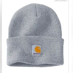 Cathartt Knit Cuffed Beanie. Model A18. Heather Gray NWT
